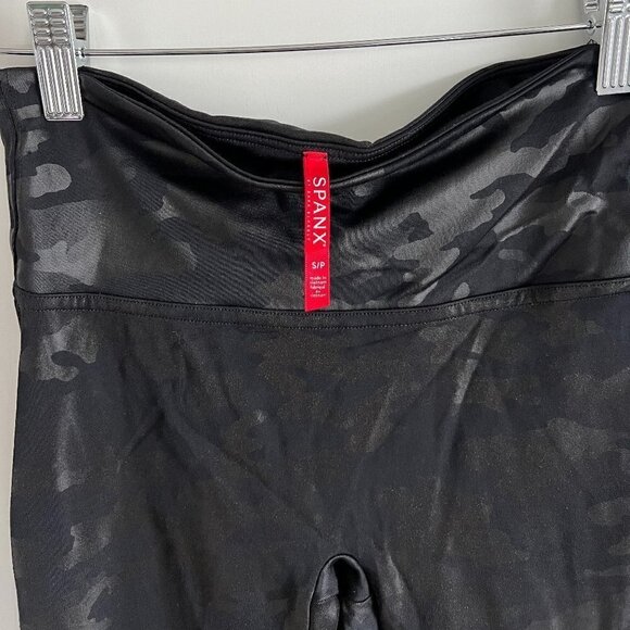 Spanx | Faux Leather Camo Leggings - Picture 7 of 8